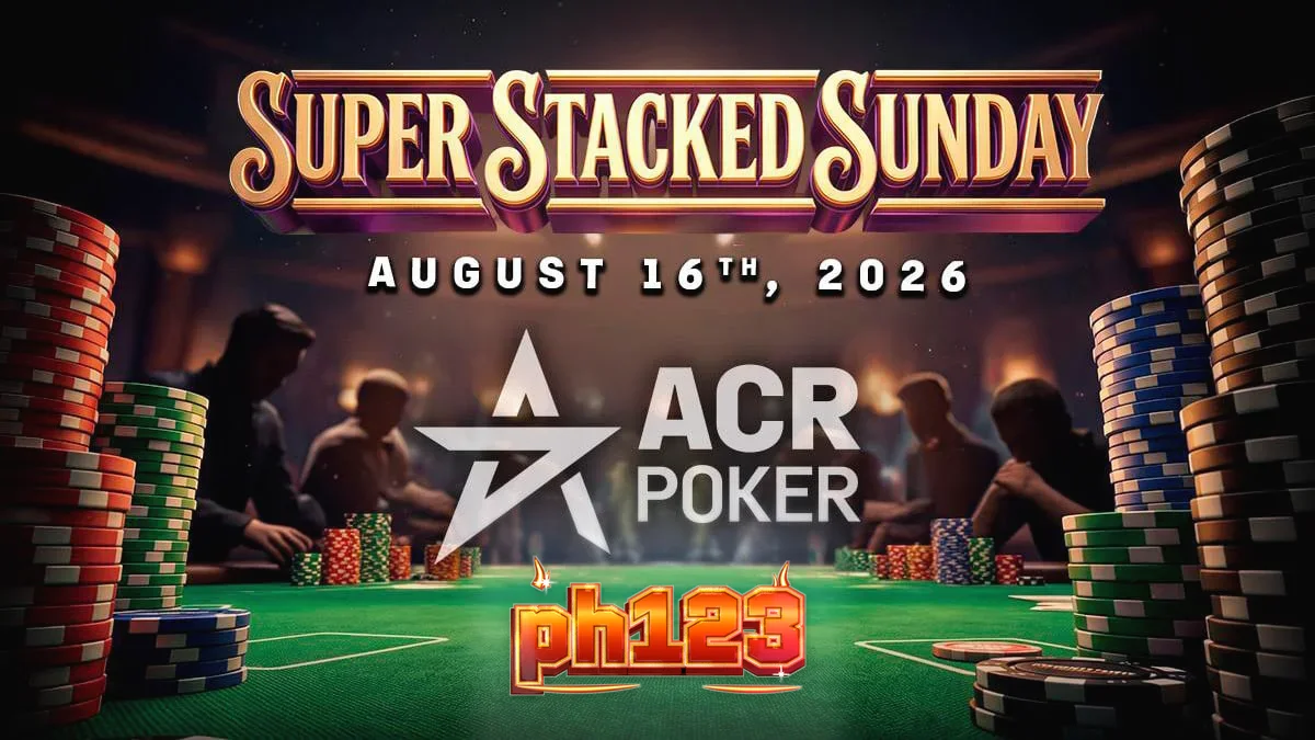 Isang digital na representasyon ng poker tournament excitement na may mga gold chips at card elements.